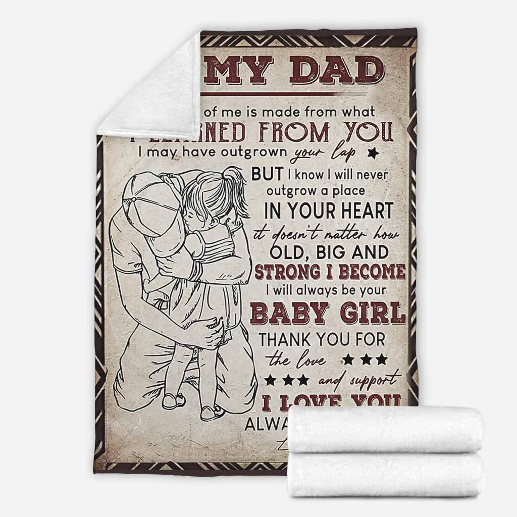 Family To My Dad Flannel Blanket For Cozy Home Lounging And Gifting