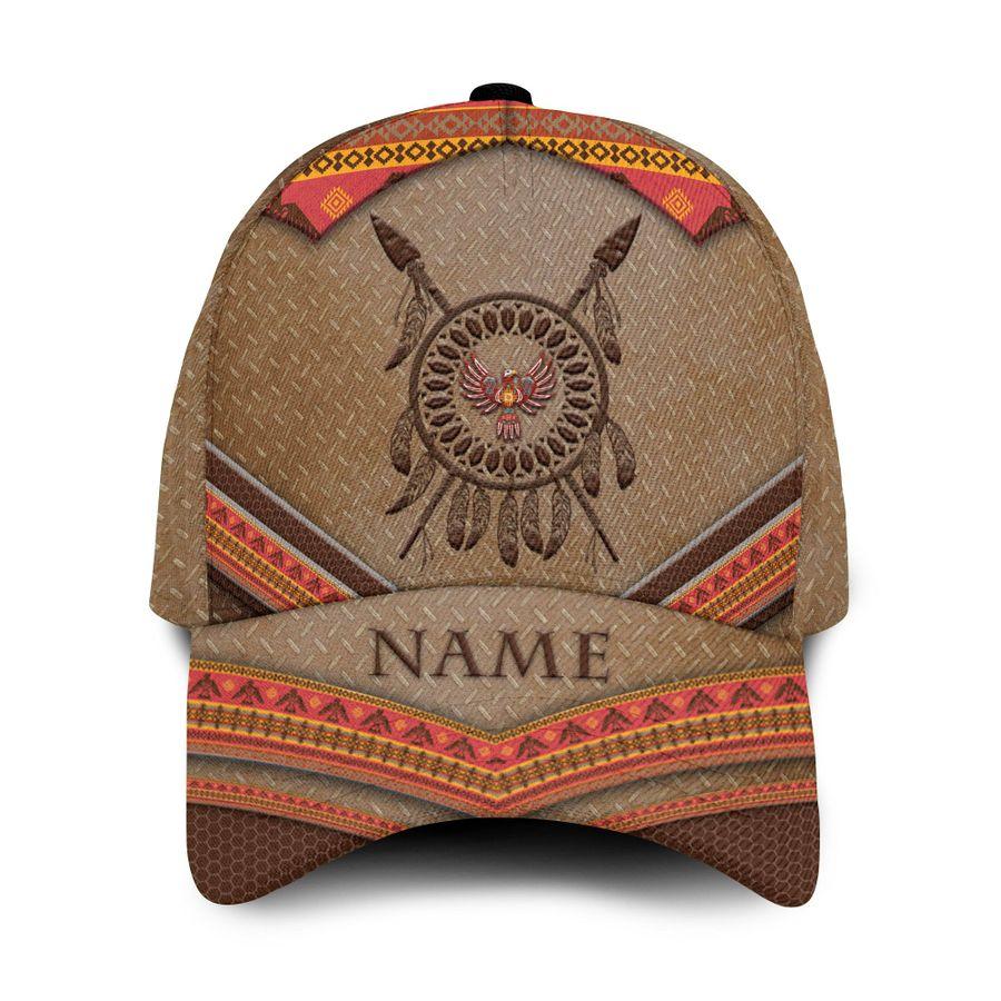 Personalized Eagle Native American Pattern – Classic Cap
