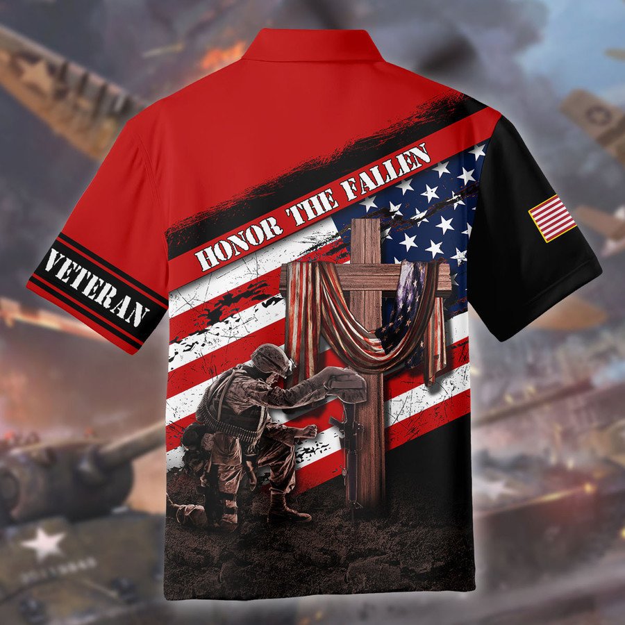 Veteran Honor The Fallen Memory Style – Hawaiian Shirt