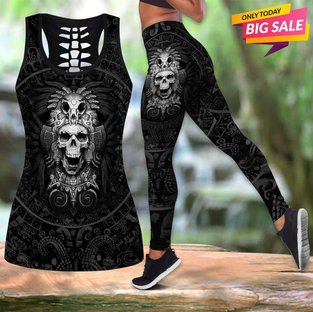 Mexican Aztec Warrior Heritage – Hollow Tank Top