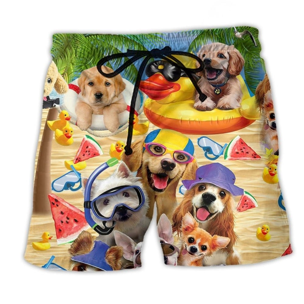 Happy Puppies Summer Beach Life – Beach Short