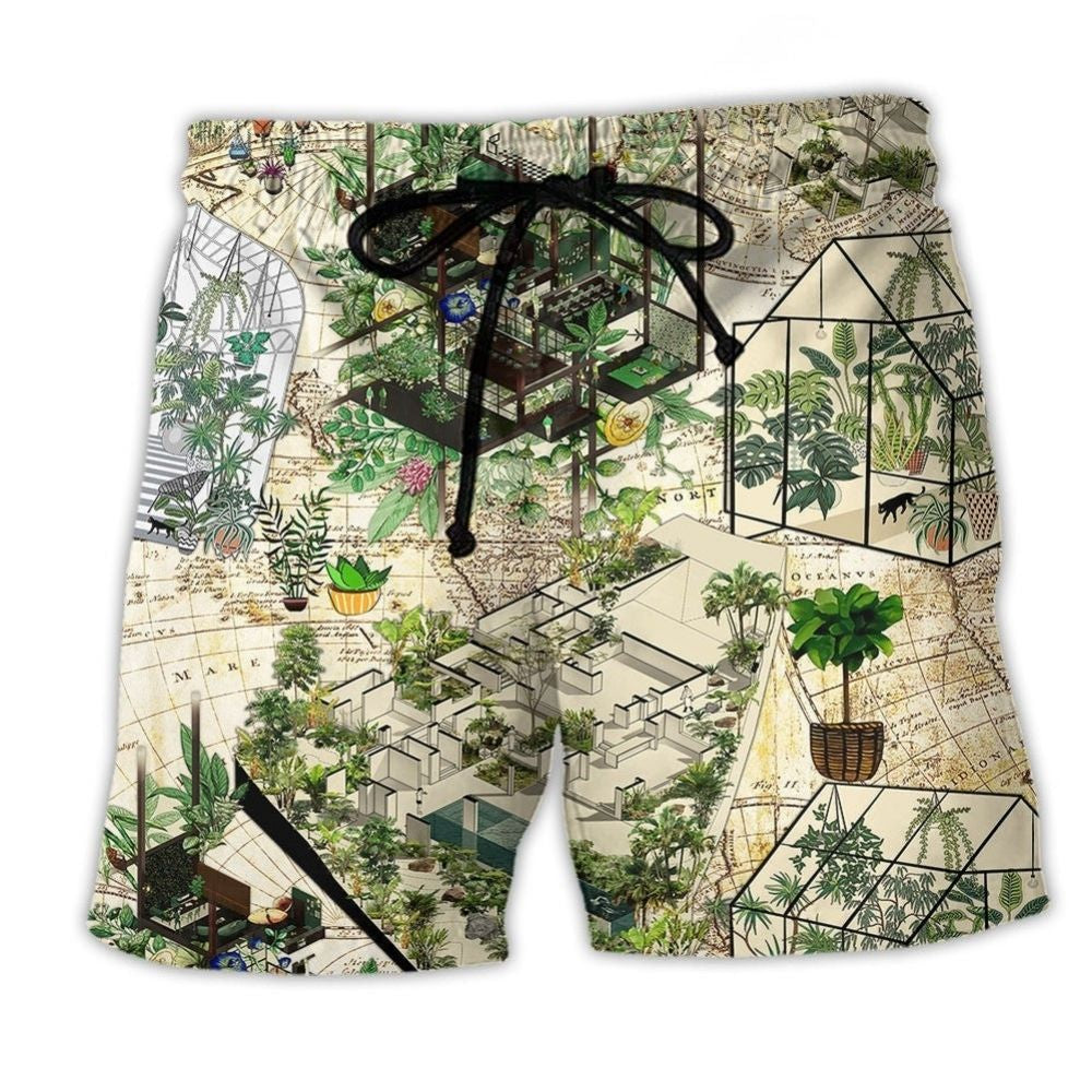 Nature Inspired Creative Architecture Art – Beach Short