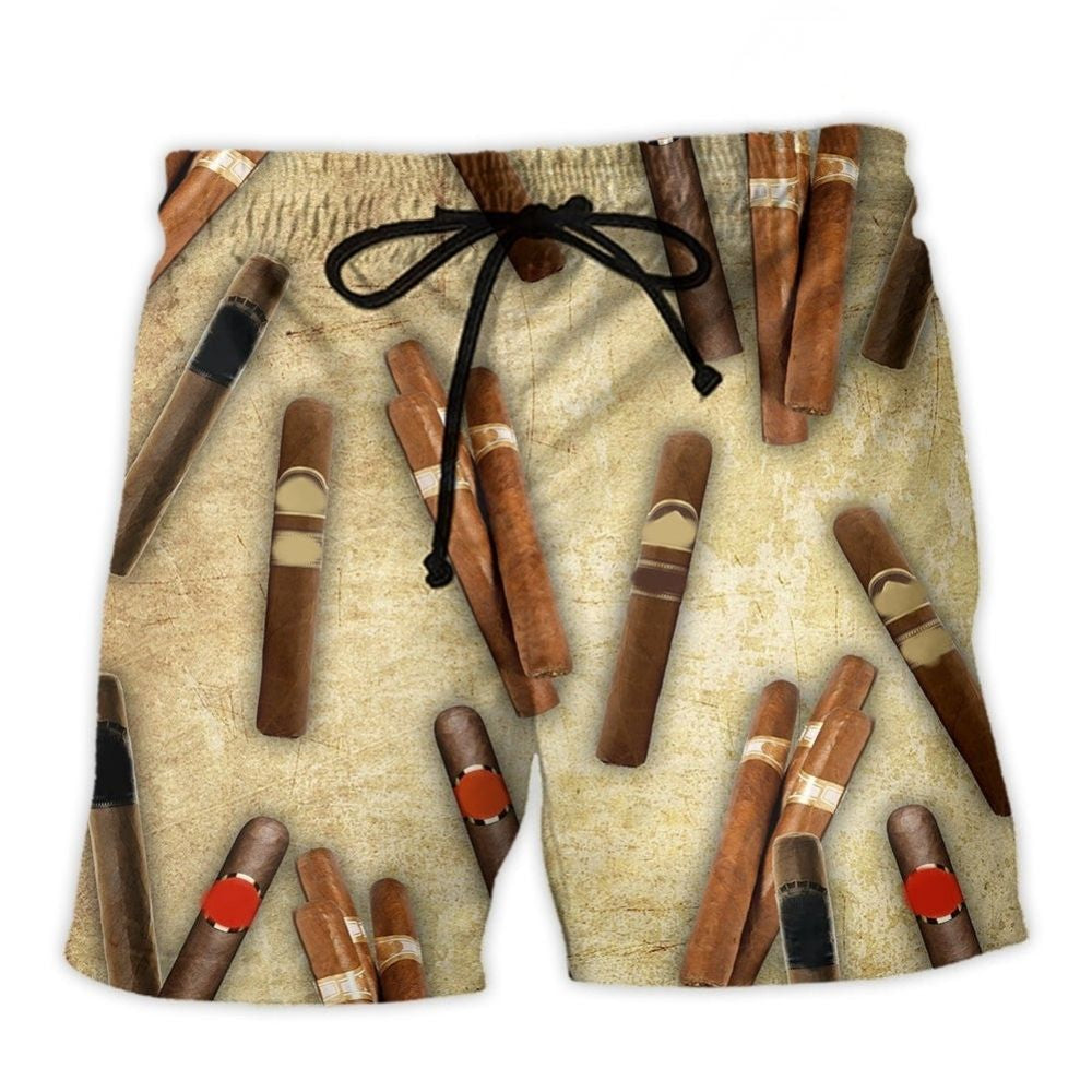 Cigar Is My Therapy Lifestyle – Beach Short