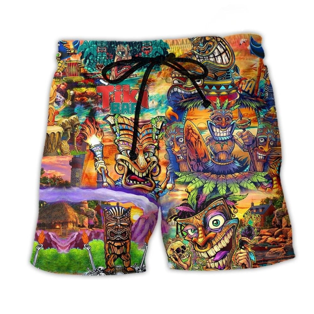 Tiki Aloha Spirit Summer - Beach Short