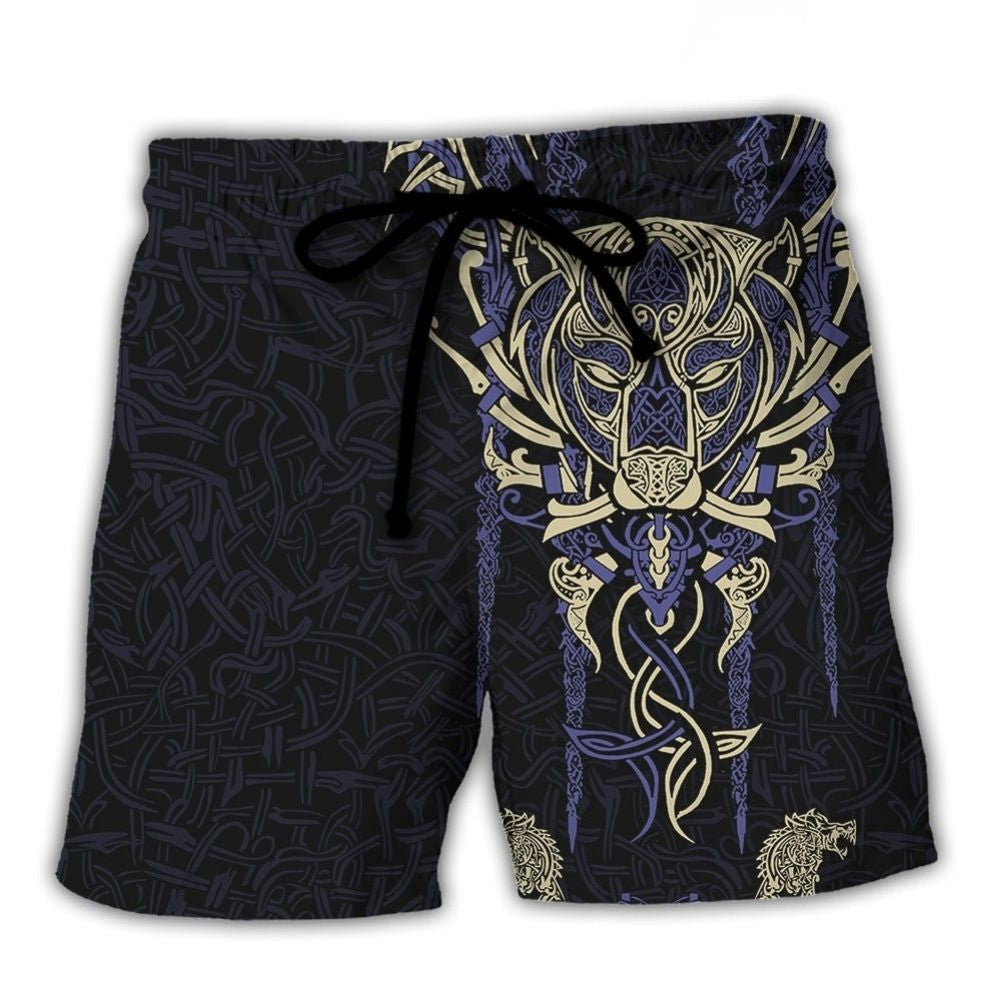 Viking Warrior Norse Legend Lifestyle – Beach Short