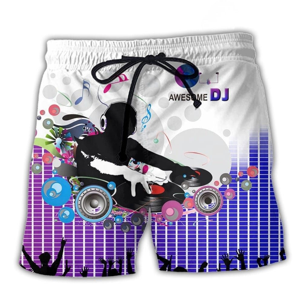 DJ Remix Sound Modern Art – Beach Short