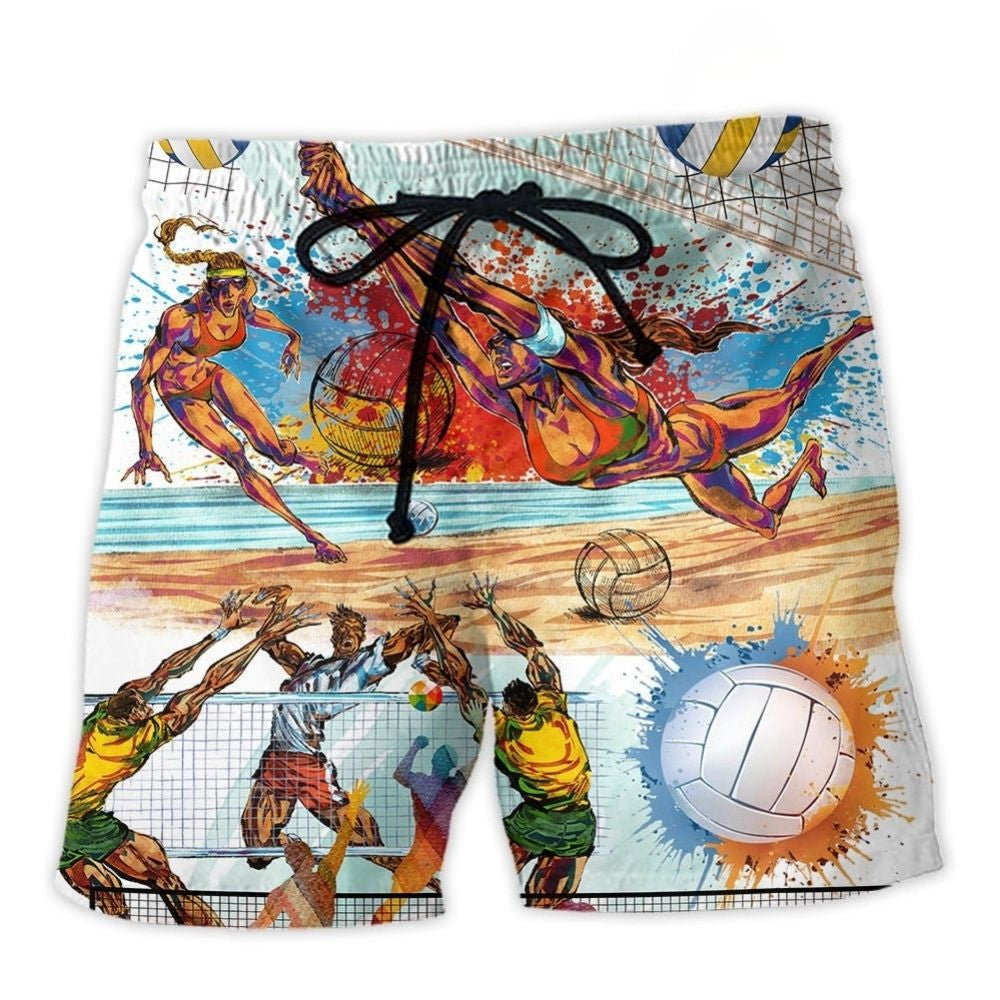 Volleyball Is My Therapy Sport – Beach Short