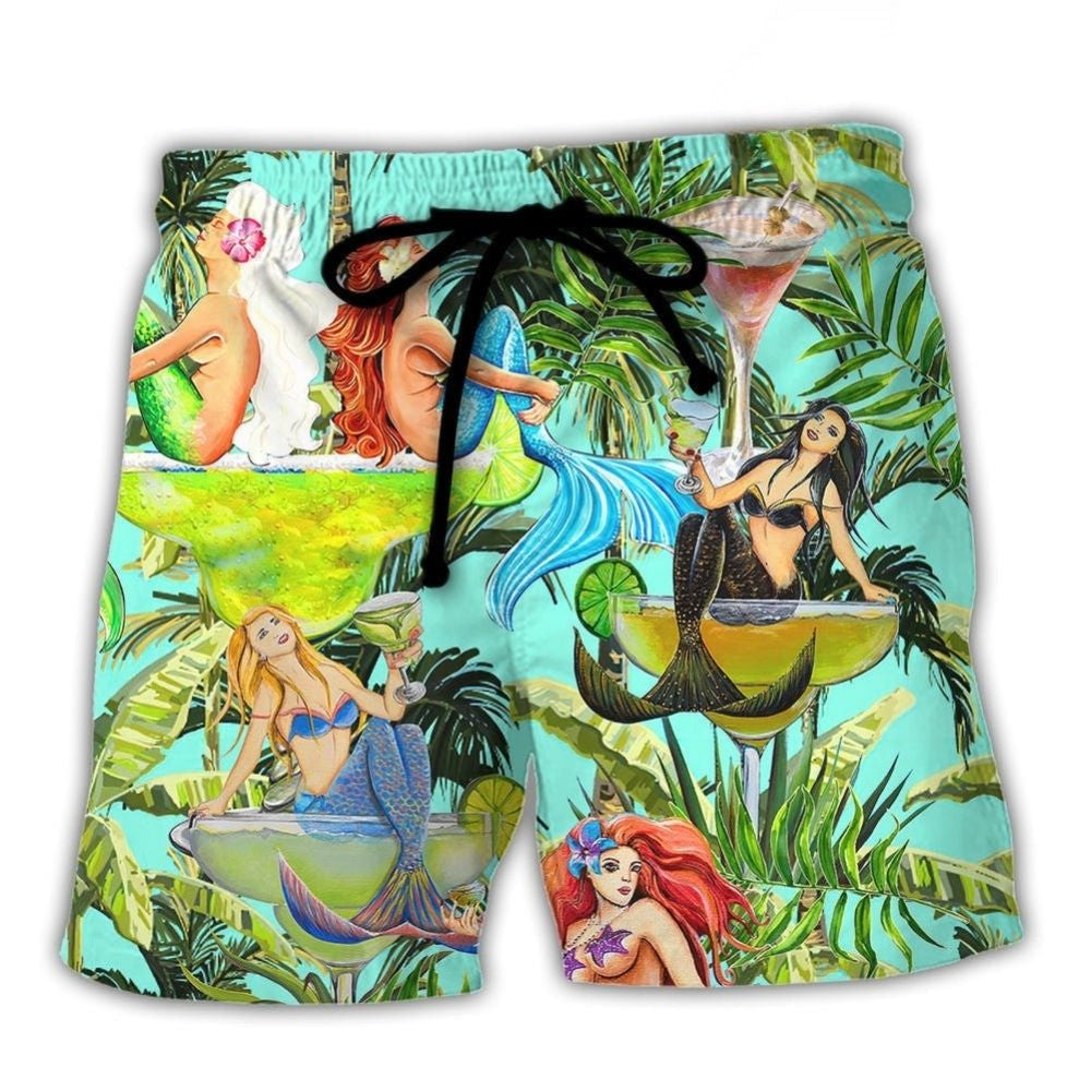 Mermaid Cocktail Fantasy Tropical – Beach Short