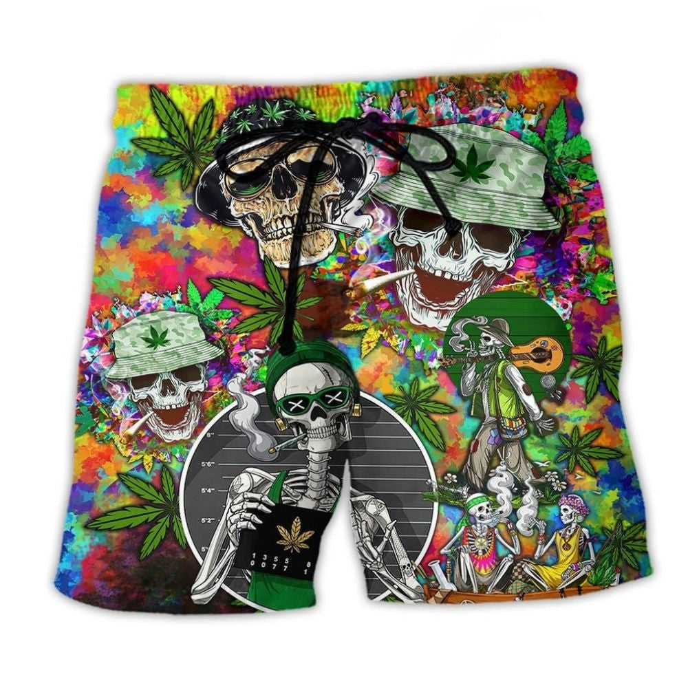 Skull Life So High Style - Beach Short