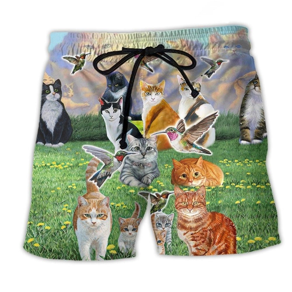 Cats Heaven Field – Beach Short