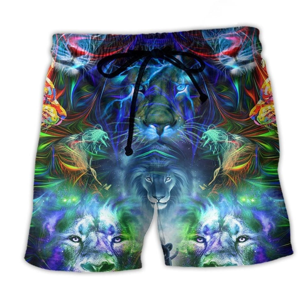 Lion King Power Art – Beach Short