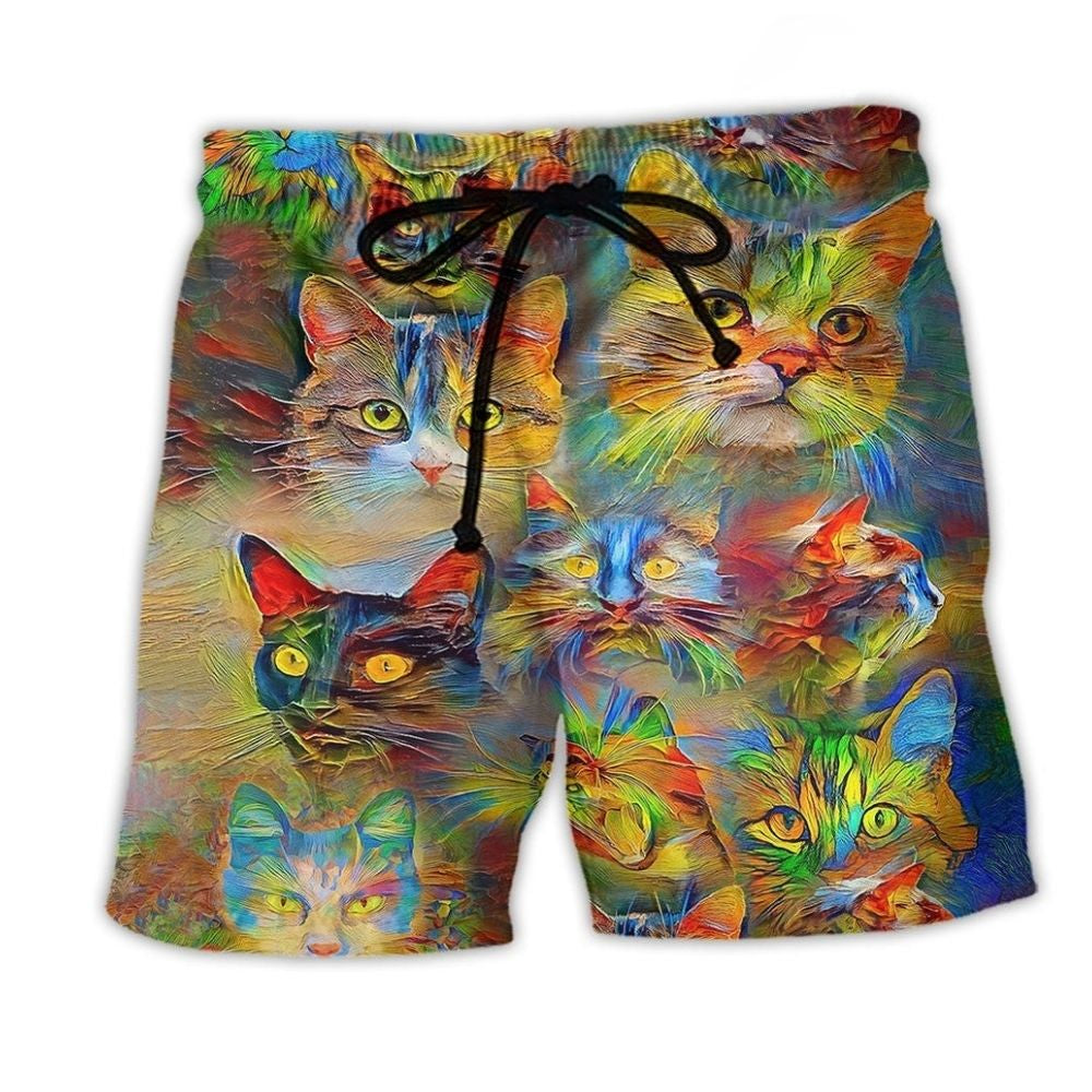 Cat Lovely Cute Amazing – Beach Short