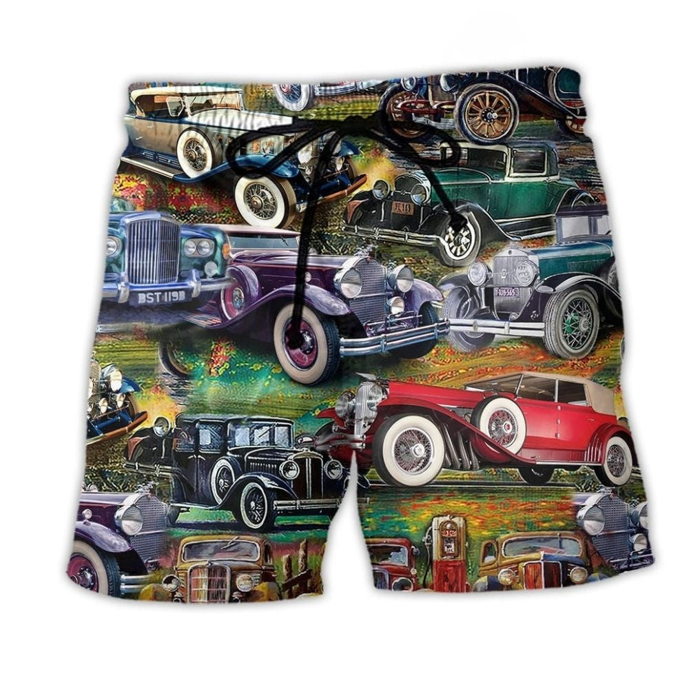 Car You Can Park Anywhere - Beach Short