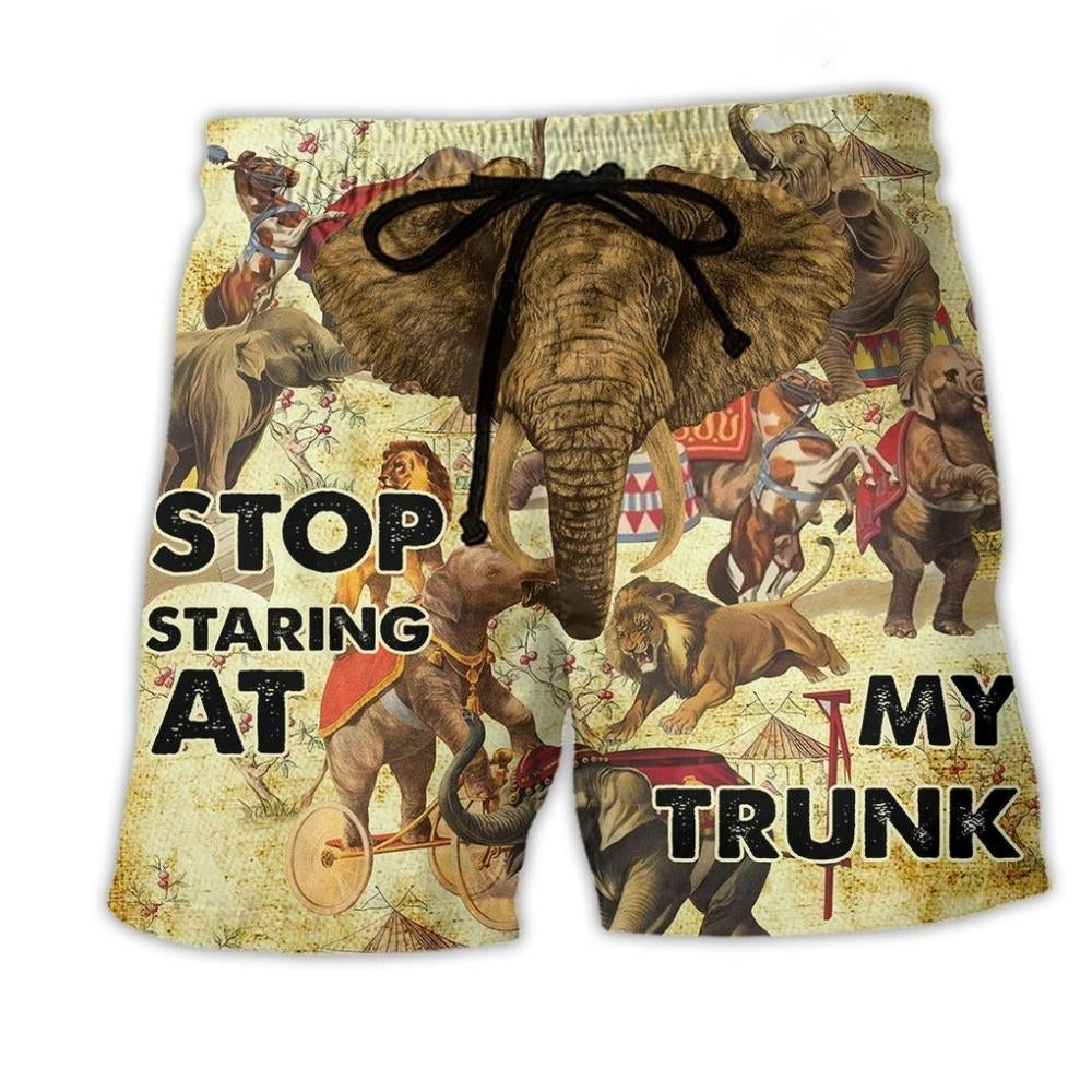 Elephant Circus Amazing Show – Beach Short
