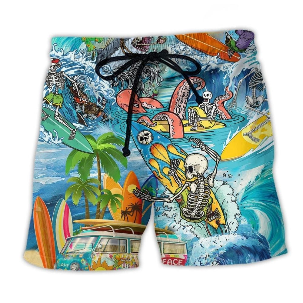 Hippie Live To Surf Life - Beach Short