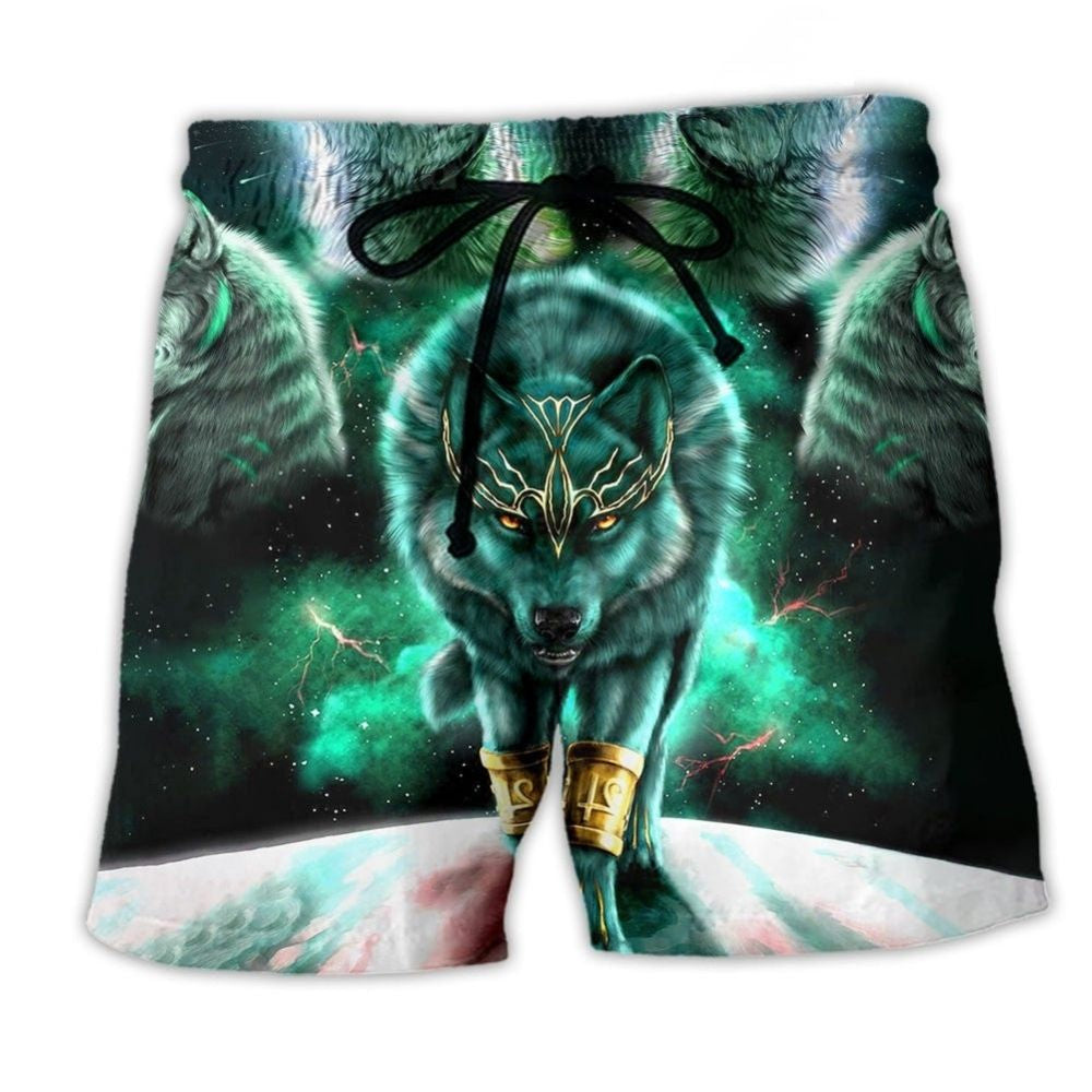 Green Wolf Warrior – Beach Short