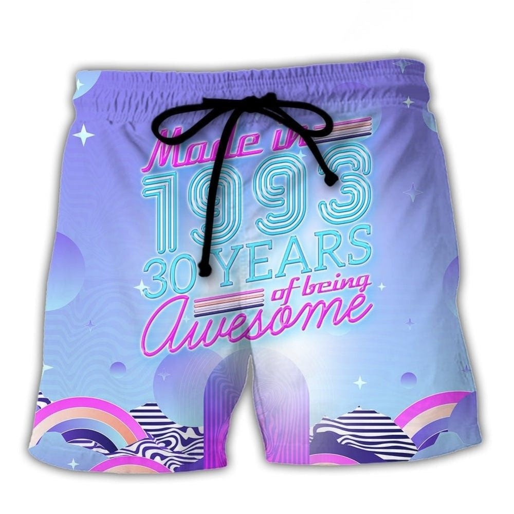 Made In 1993 30 Years Of Being Awesome – Beach Short