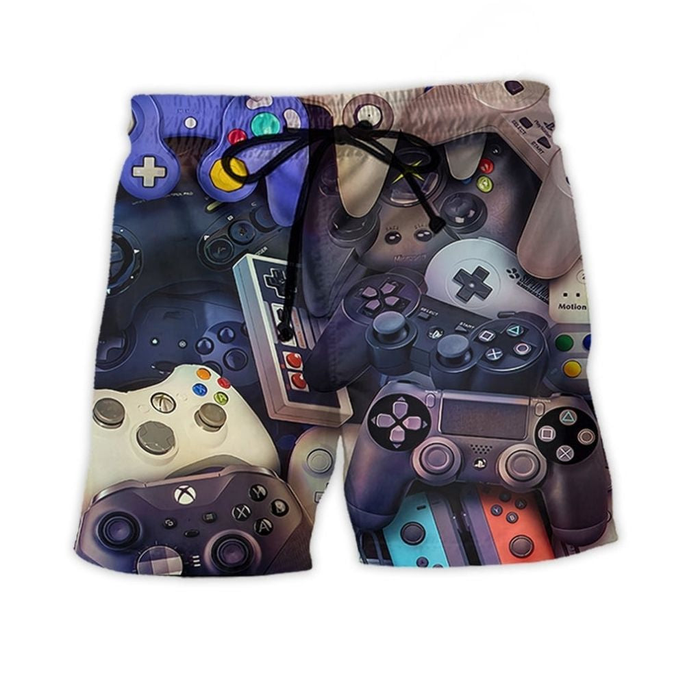 Choose Your Weapon Gamer Controller – Beach Short
