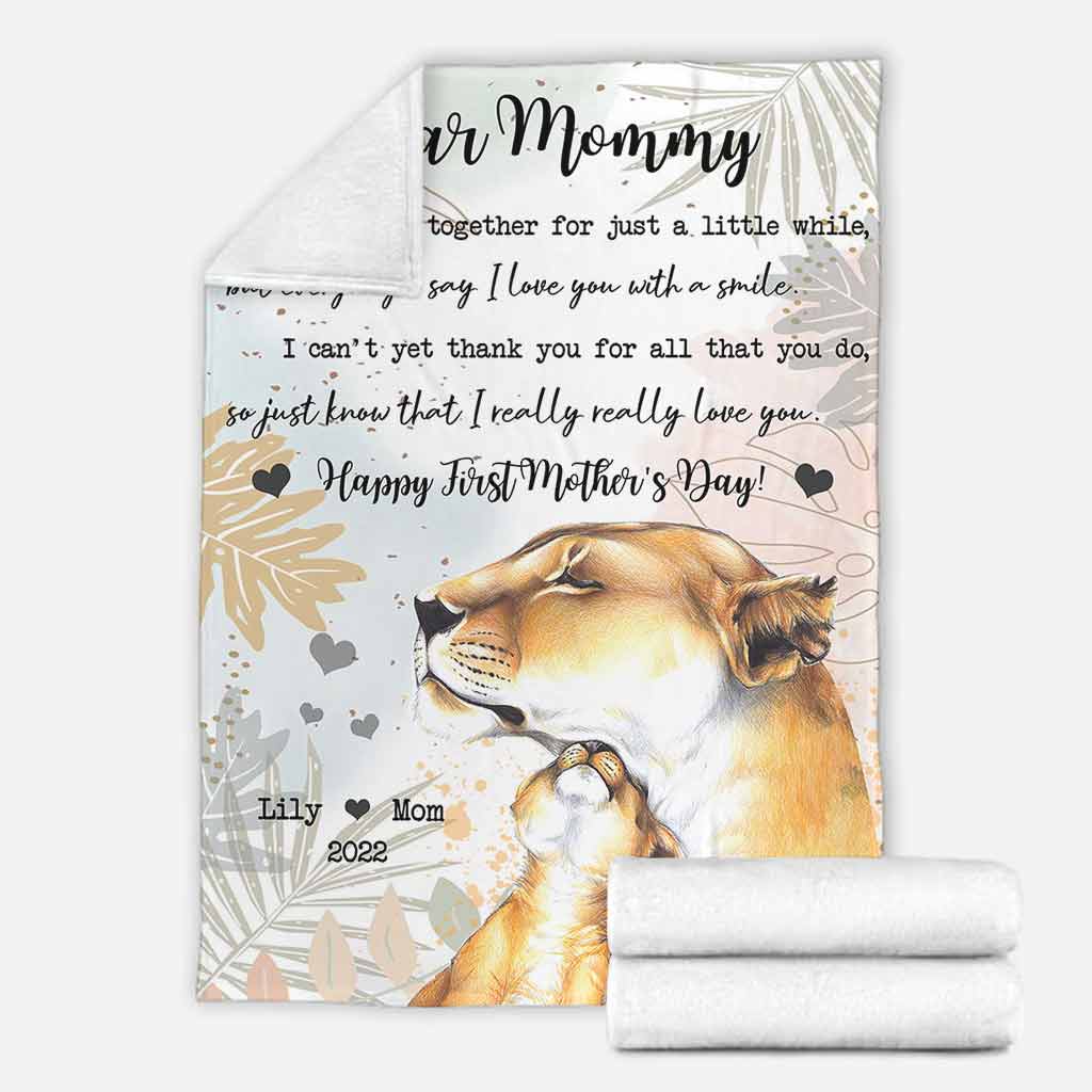 Lion Forever And Ever Personalized Flannel Blanket For Bed Sofa And Reading Nook Decor