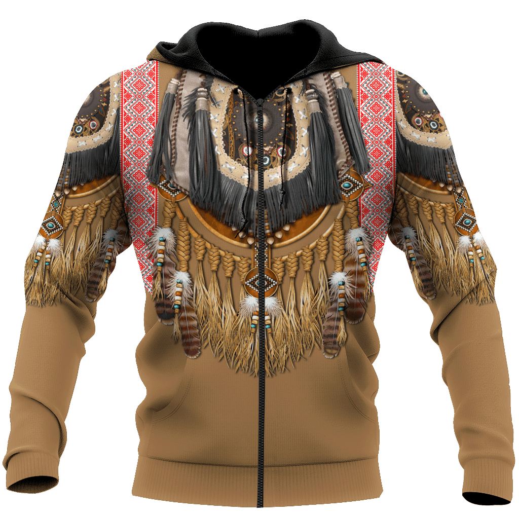 Collection Native American Culture Art – 3D Hoodie