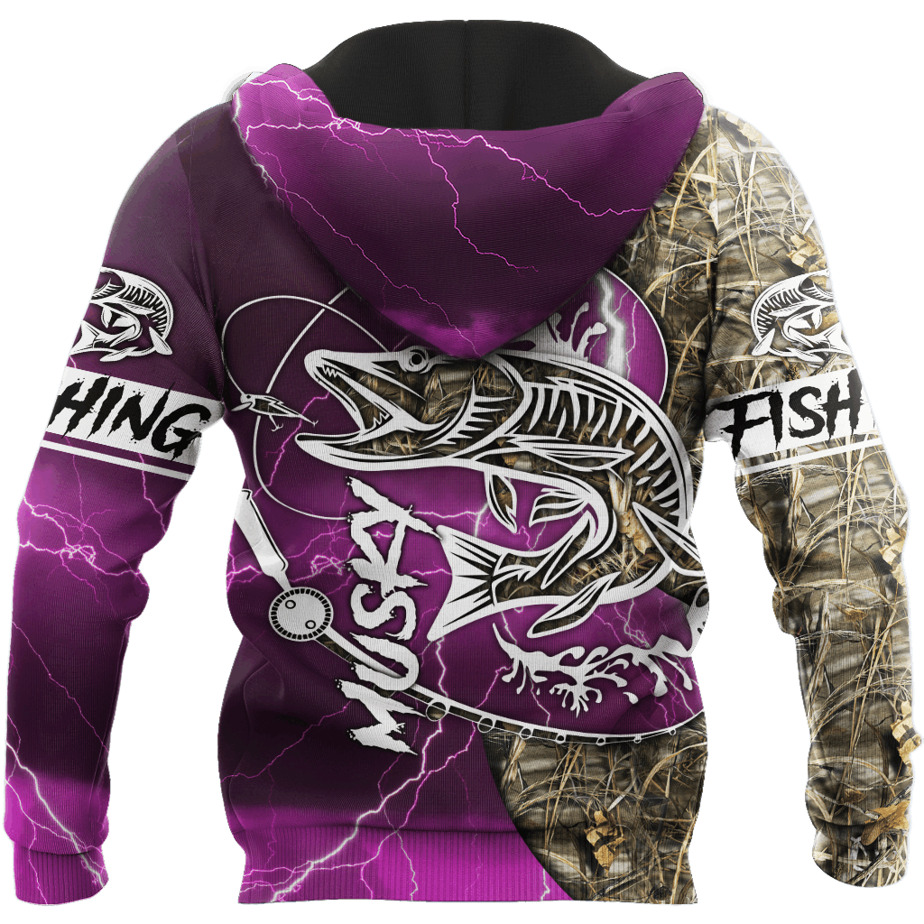 Collection Musky Fishing Hook Up Country Girl – 3D Hoodie