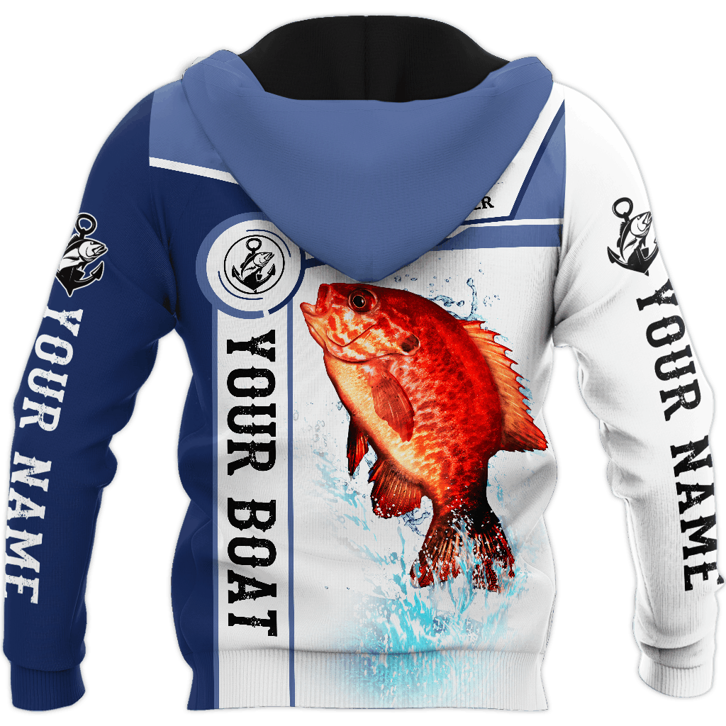 Custom Name Snapper Catch And Release Graphic – 3D Hoodie