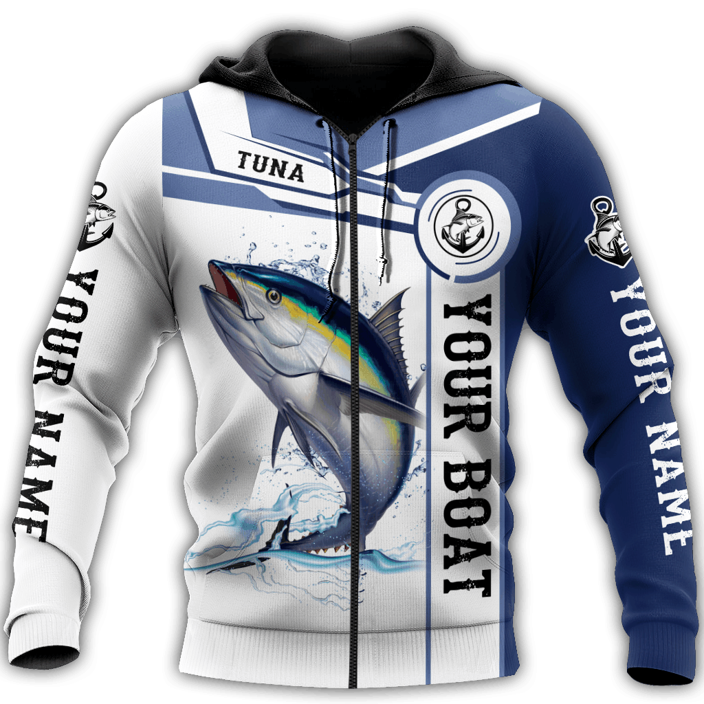 Custom Name Tuna Catch And Release Graphic – 3D Hoodie