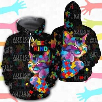 Collection Autism Awareness Design – 3D Hoodie
