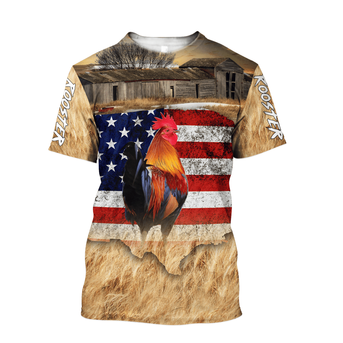 Hoodie Premium Rooster 3D All Over Printed Unisex Shirts -Owls Matrix