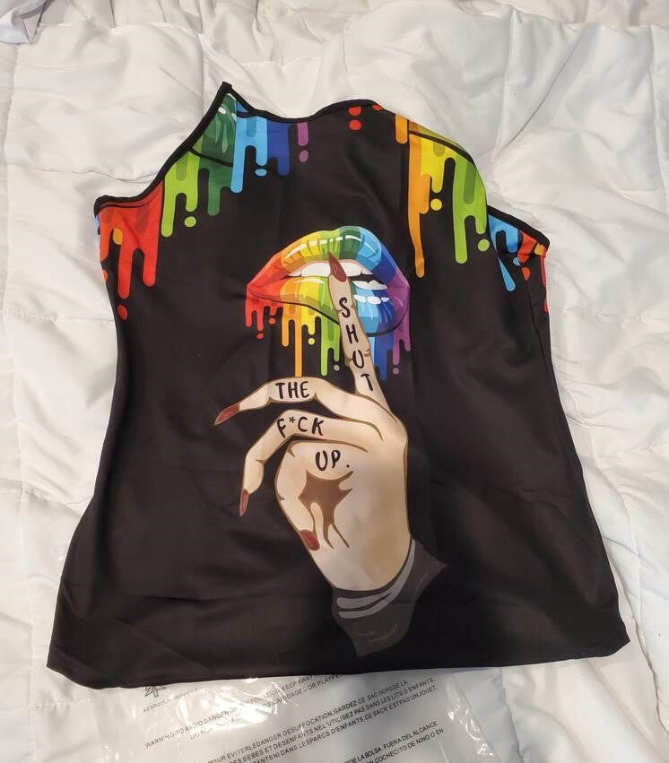 Pride Love Lip Expression Collection – Hollow Tank Top