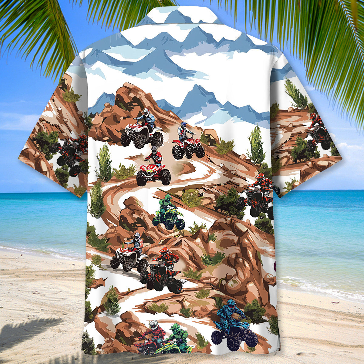 Rocky Mountain ATV Motocross Off Road Hawaiian Shirt