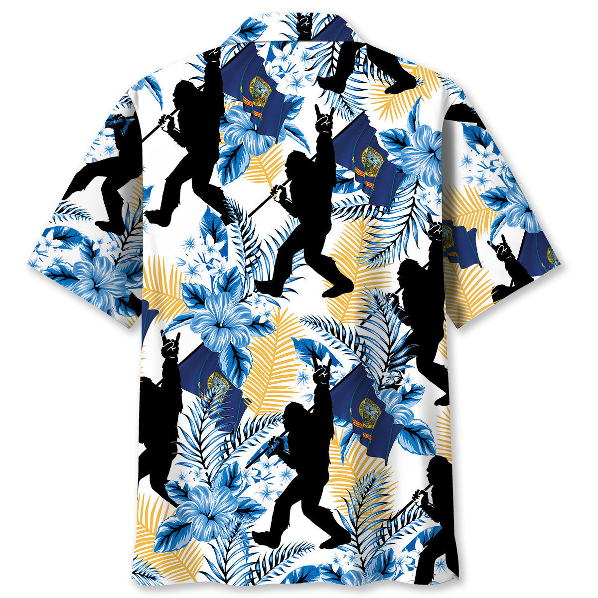 Bigfoot Idaho Proud Hawaiian Shirt