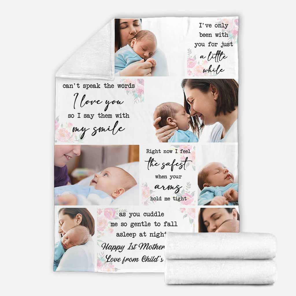 Family I've Only Been With You For A Little While Flannel Blanket For Cozy Home Lounging And Gifting