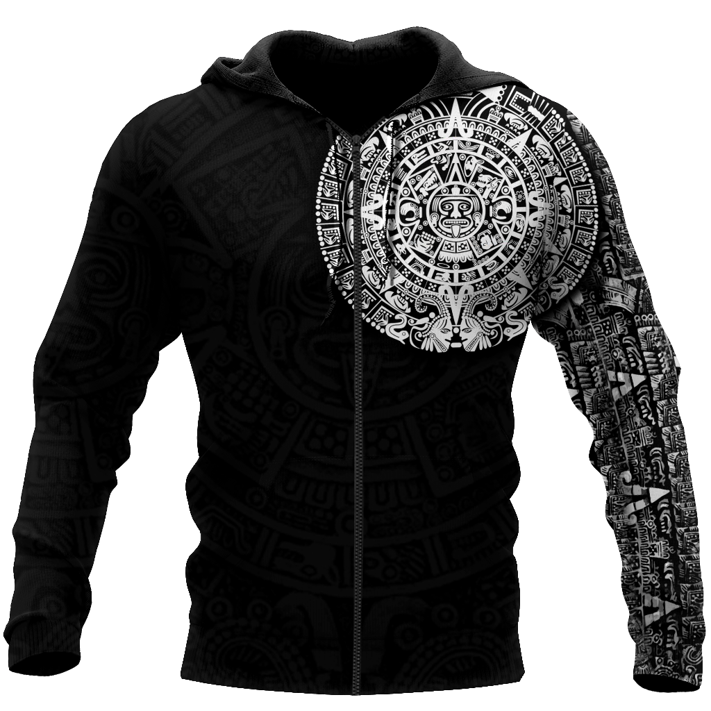 Mayan Tattoo Art – 3D Hoodie