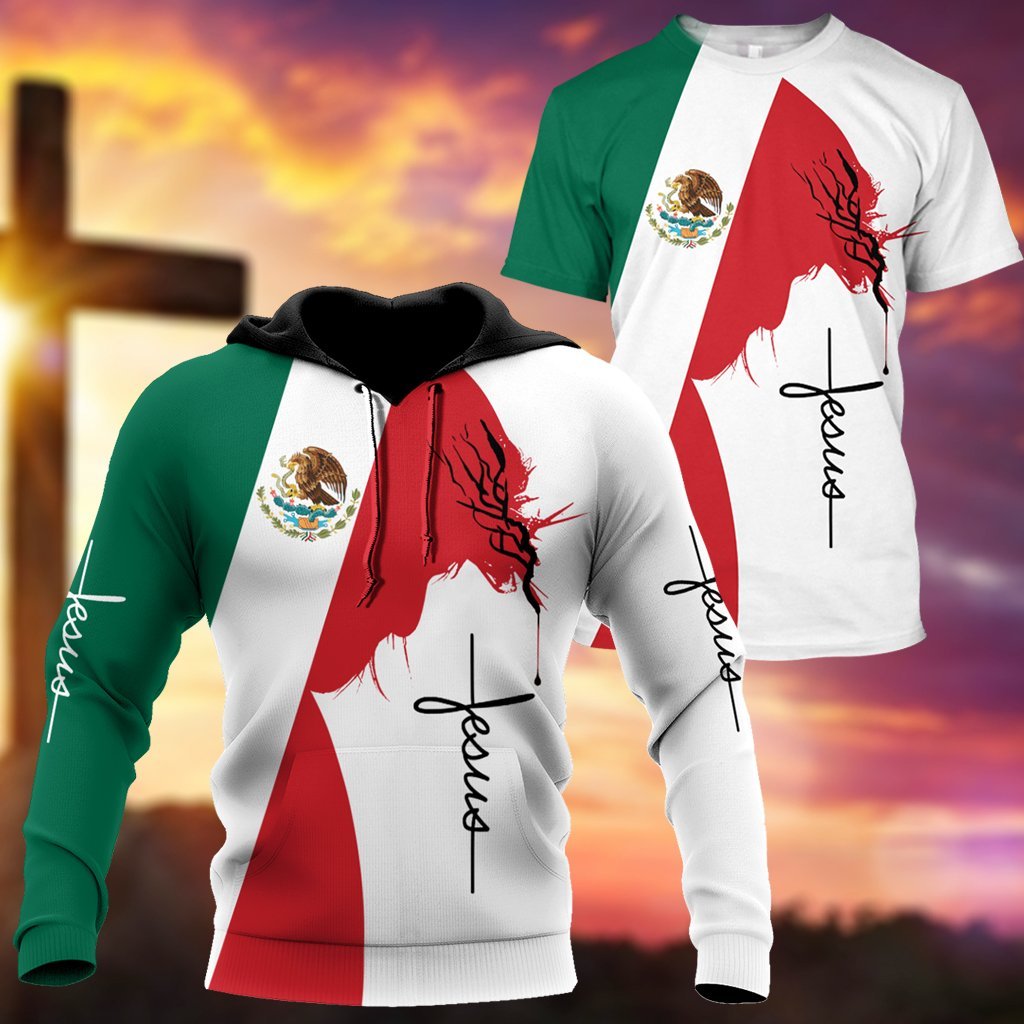 Mexican Faith Theme Art - 3D Hoodie