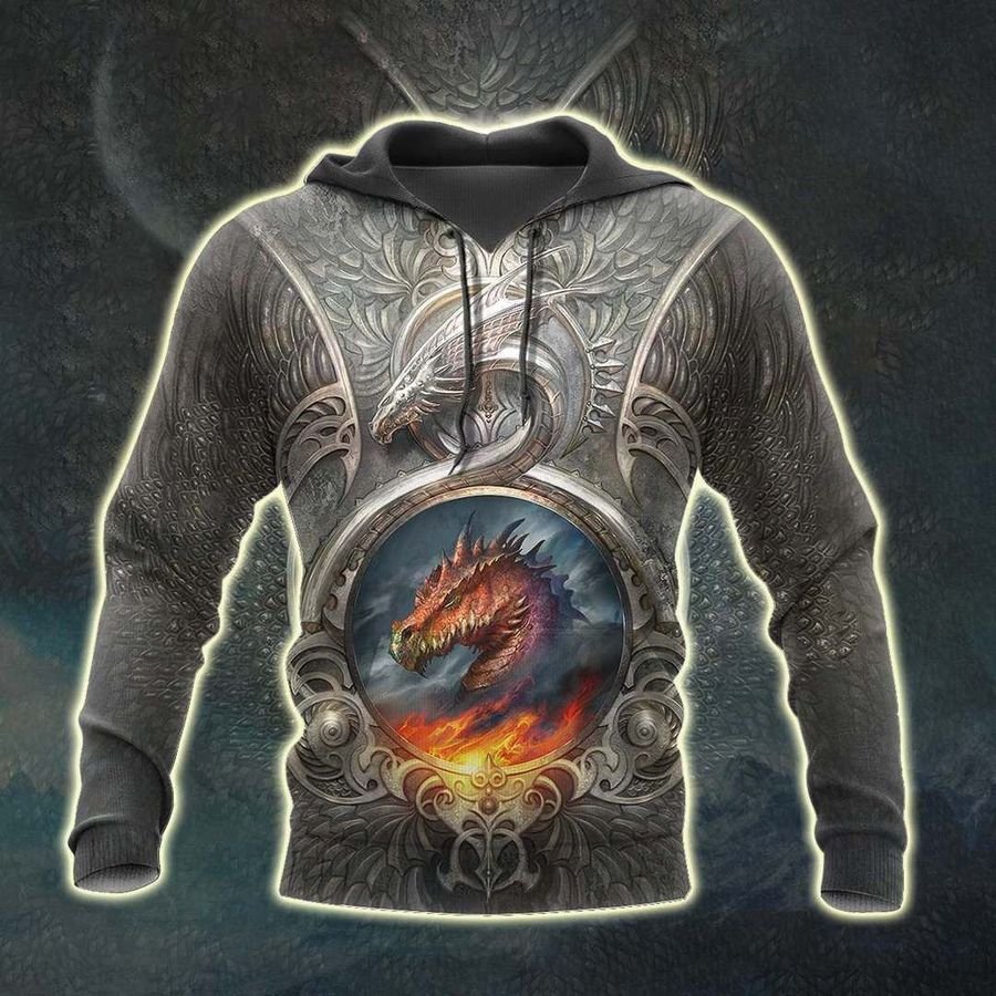 Dragon Fire Legend Art – 3D Hoodie