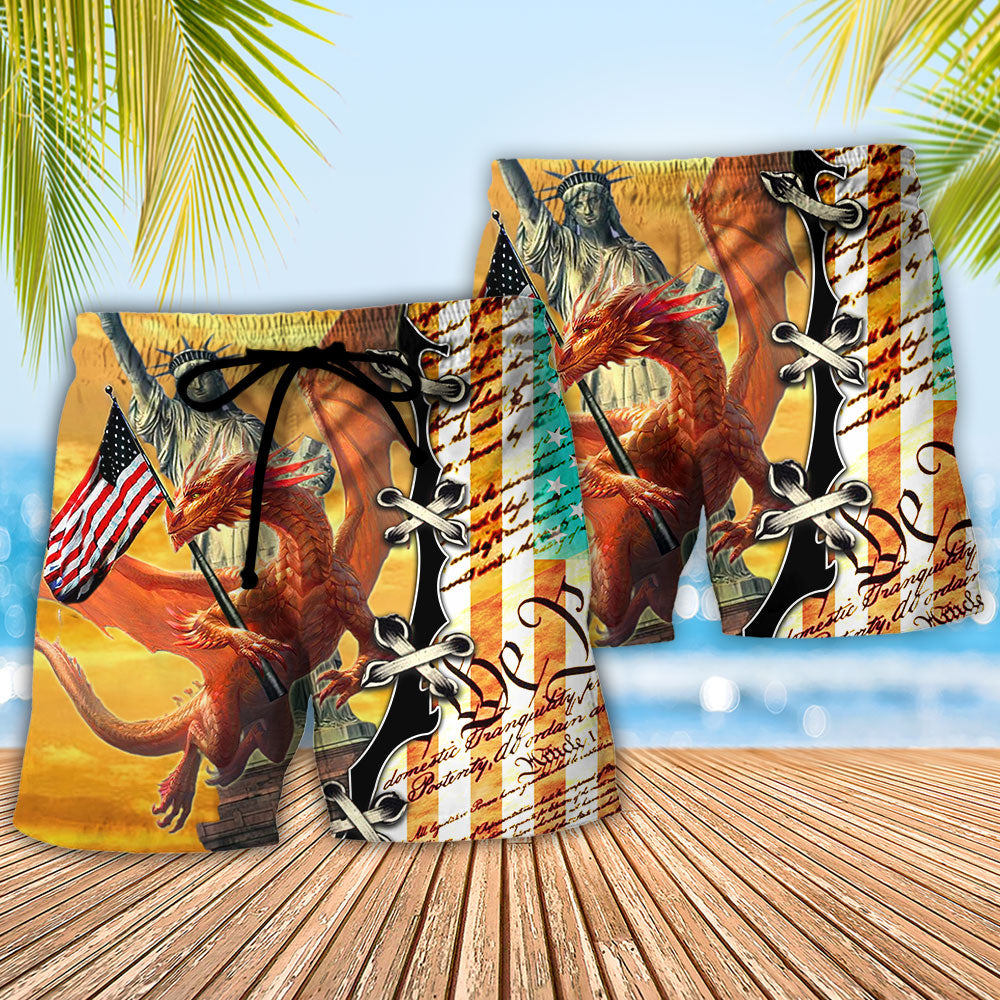 Dragon American Cool Life Style - Beach Short