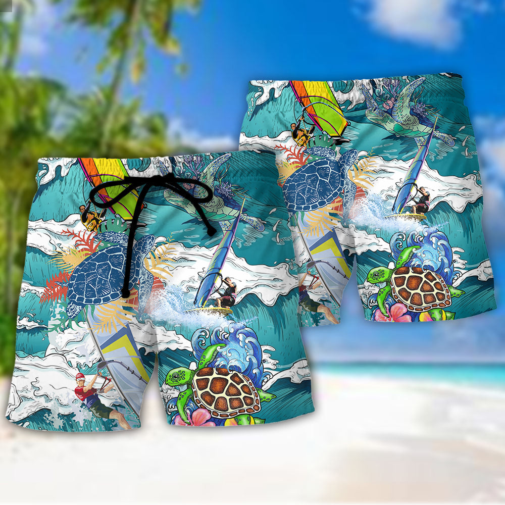 Windsurfing It’s Just You And The Wind Surfing - Beach Short