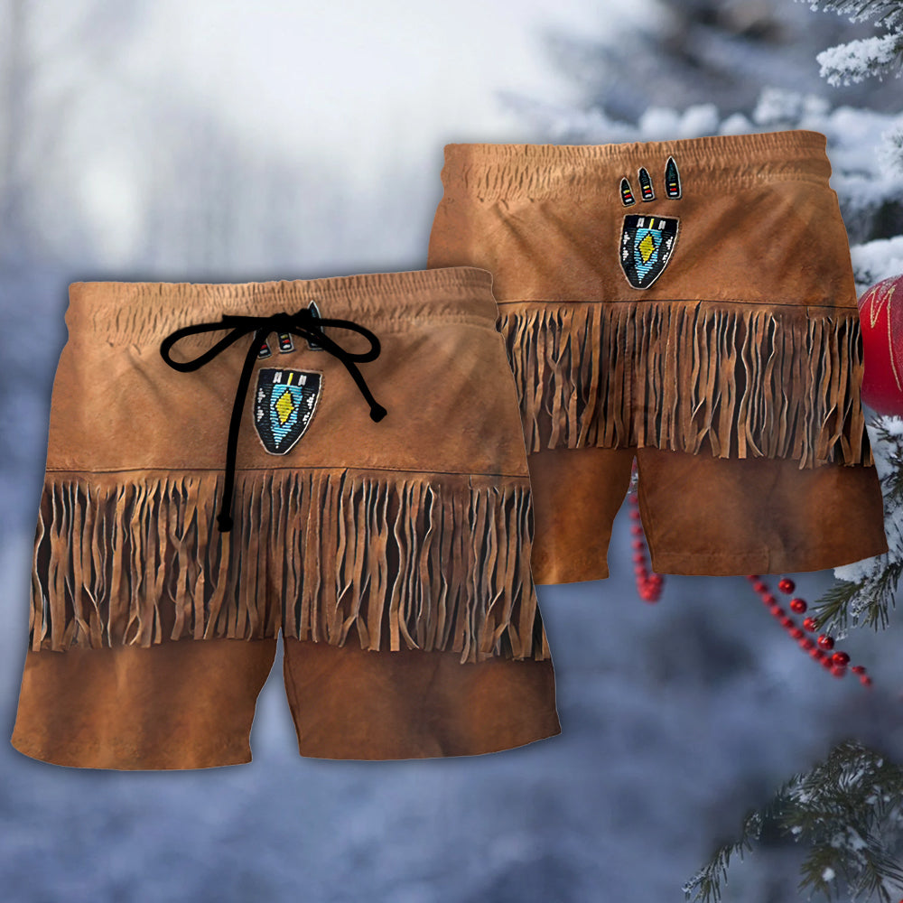Santa Native Inspired Jacket Style – Beach Short