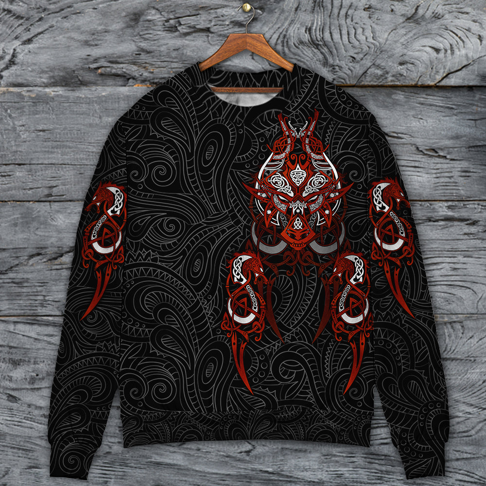 Viking Victory Life Cool Pattern Style – Sweater - Ugly Christmas Sweater