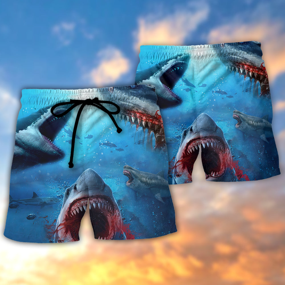 Shark Encounter Ocean Adventure – Beach Short