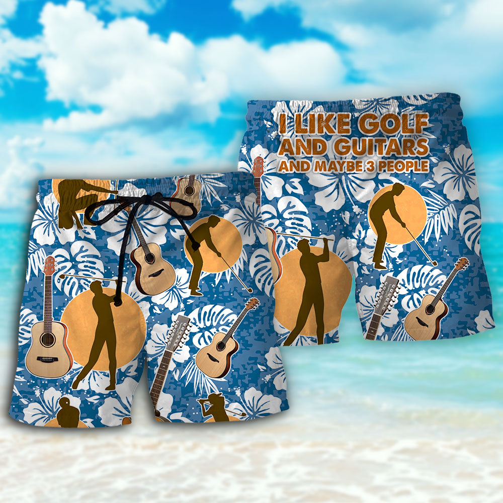 Guitar Golf Lover – Beach Short