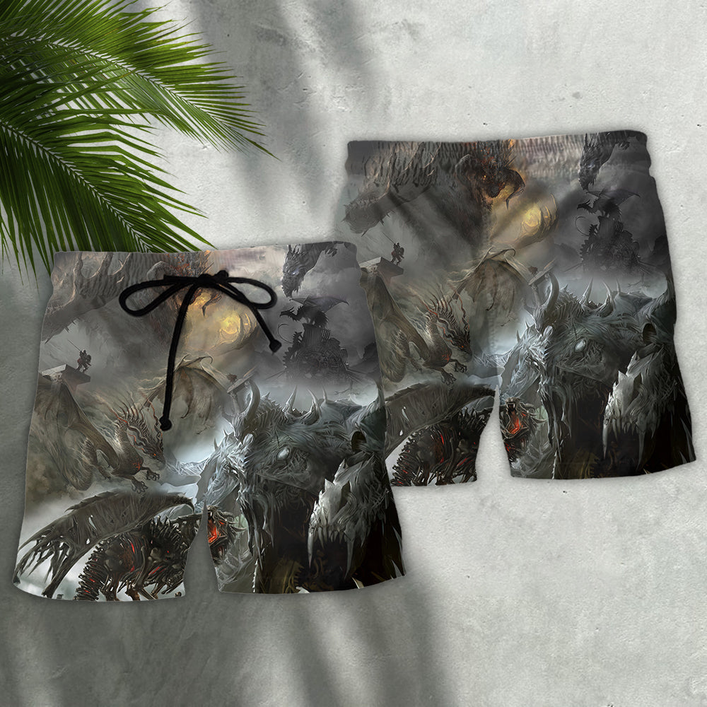 Monster Apocalypse Rising Art – Beach Short