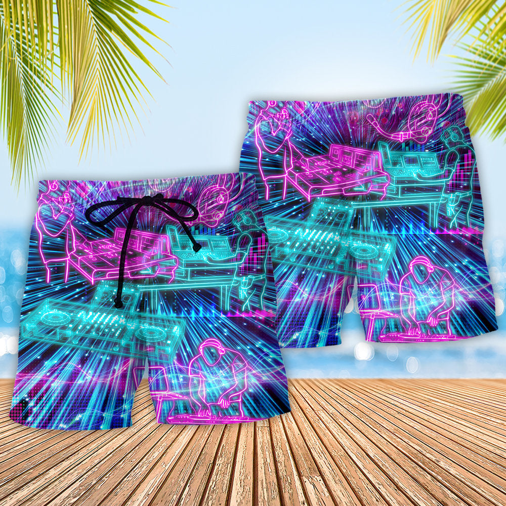 Audio Engineer Neon – Beach Short