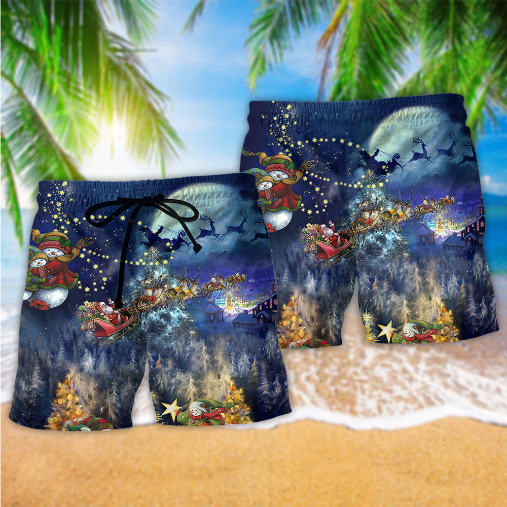 Christmas Family Love Holiday – Beach Short