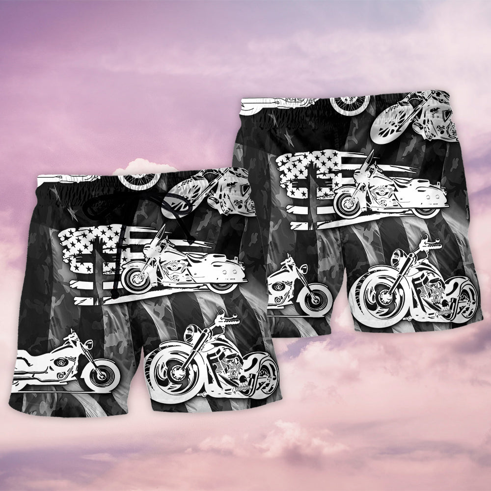Motorcycle Simple Life Lover – Beach Short