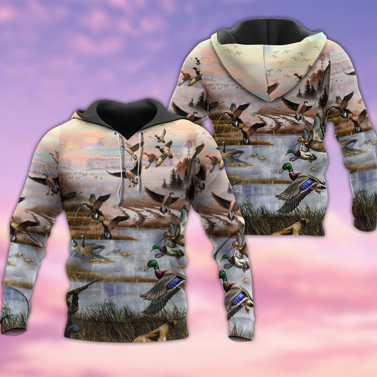 Duck I Still Play Funny Quote Art – 3D Hoodie