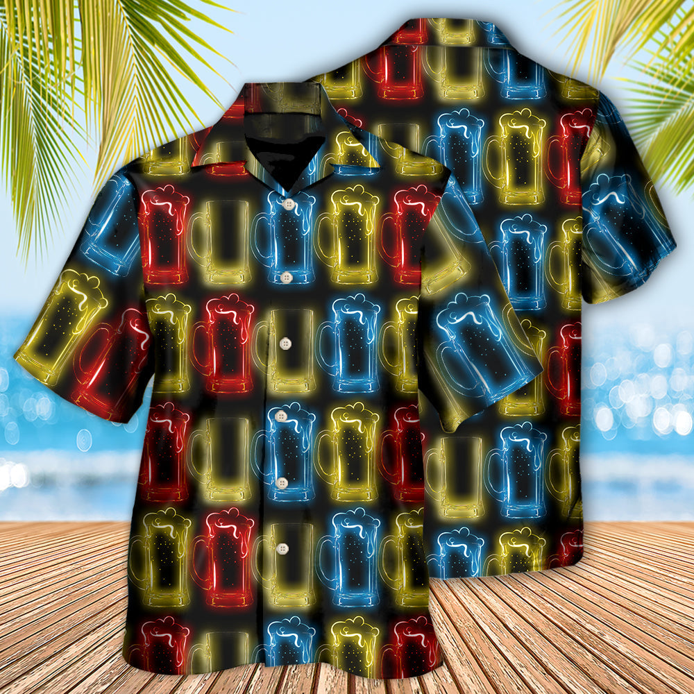 Beer Magic Water Funny Drinking Art – Hawaiian Shirt