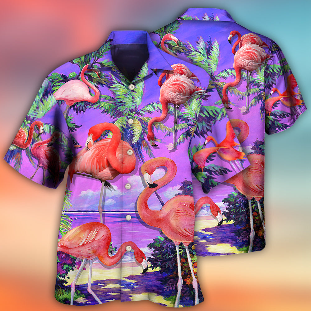 Flamingo Sweet Tropical Paradise – Hawaiian Shirt