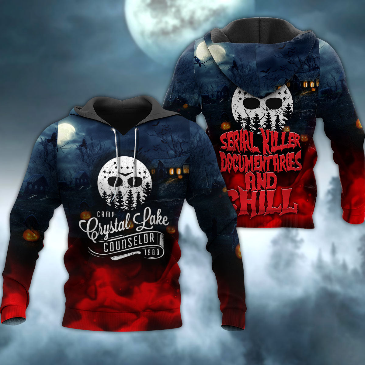 Halloween Horror Movie Night - 3D Hoodie